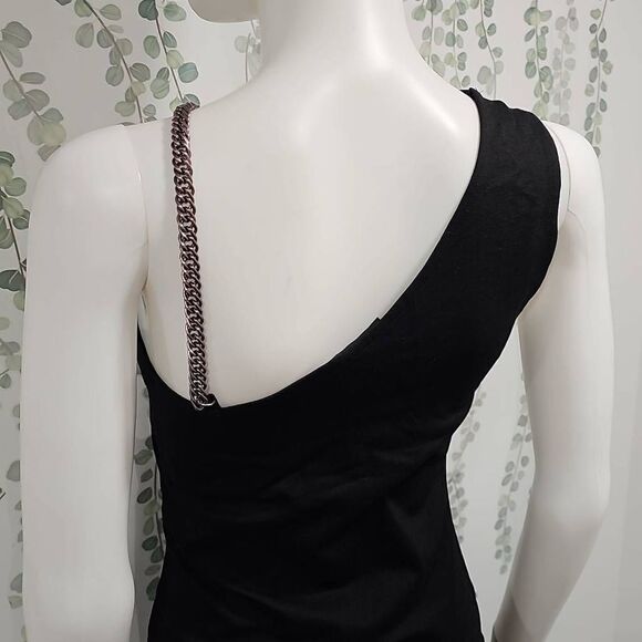 NWOT Topshop Chain Curve Mini Body-Con Dress Size 6 - Picture 8 of 10
